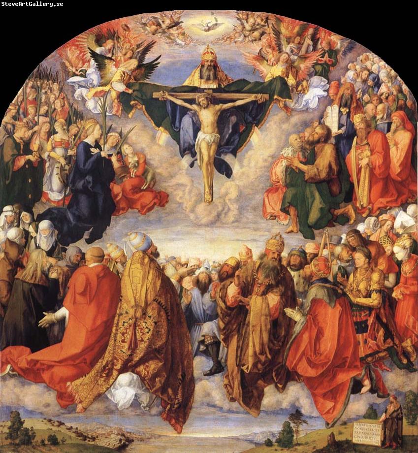 Albrecht Durer The All Saints altarpiece